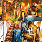 Casa de Jardim | Book Nook DIY