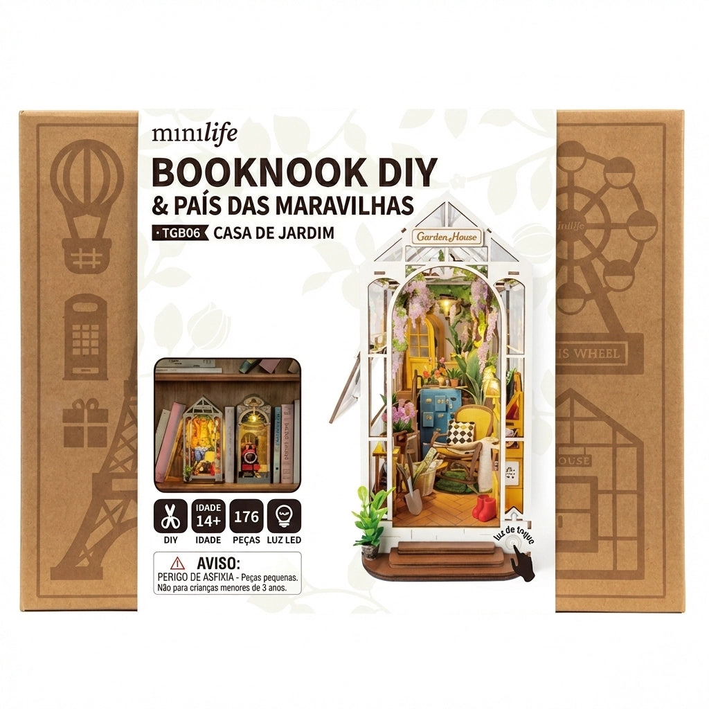 Casa de Jardim | Book Nook DIY