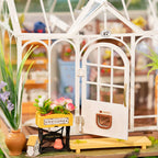Casa de Jardim dos Sonhos Casa Miniatura DIY