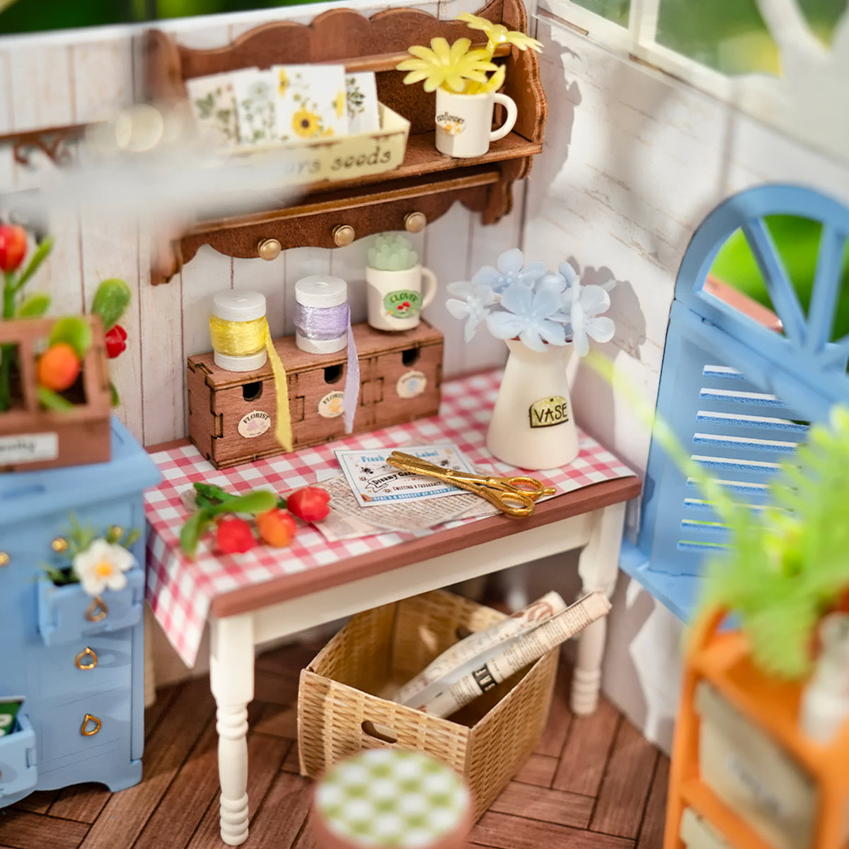 Casa de Jardim dos Sonhos Casa Miniatura DIY