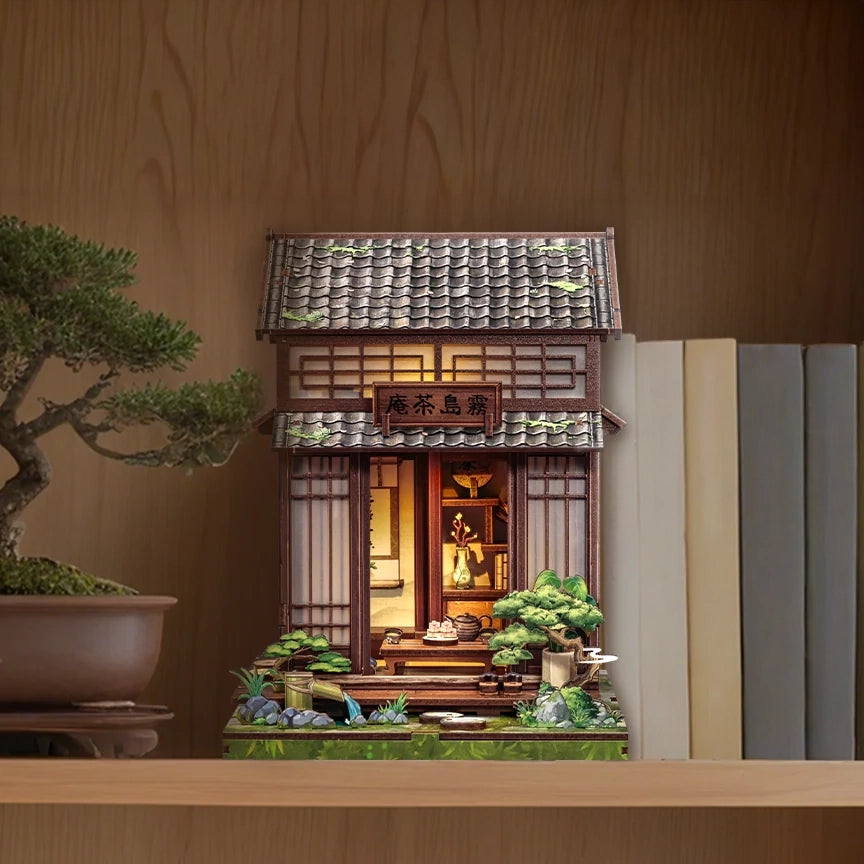 Casa Japonesa de Chá Casa Miniatura DIY