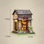 Casa Japonesa de Chá Casa Miniatura DIY