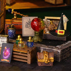 Casa Mágica do Tesouro Casa Miniatura DIY