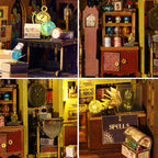 Casa Mágica do Tesouro Casa Miniatura DIY