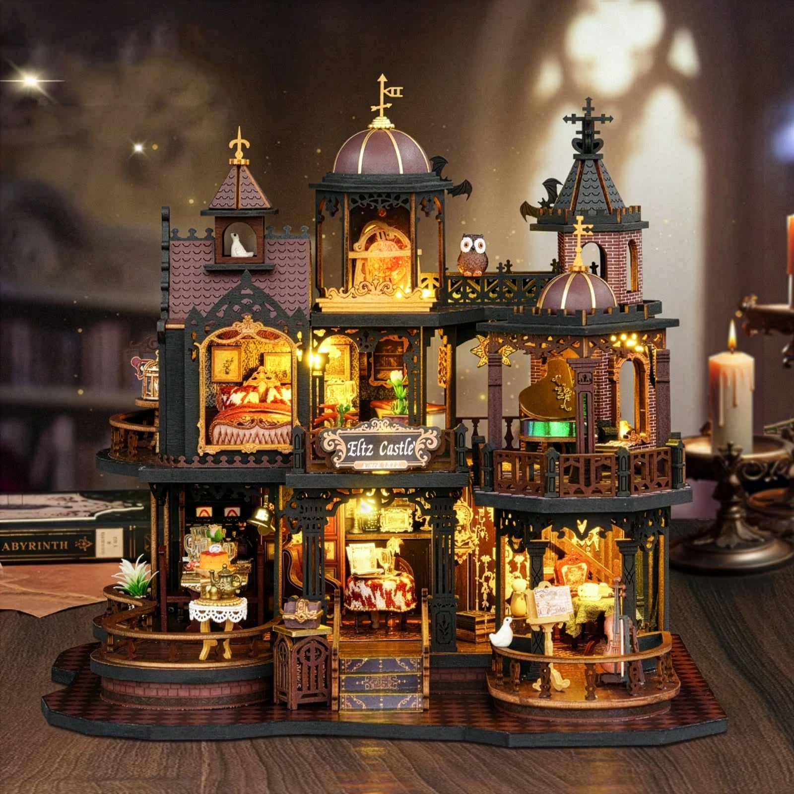 Castelo Medieval de Eltz | Casa Miniatura DIY