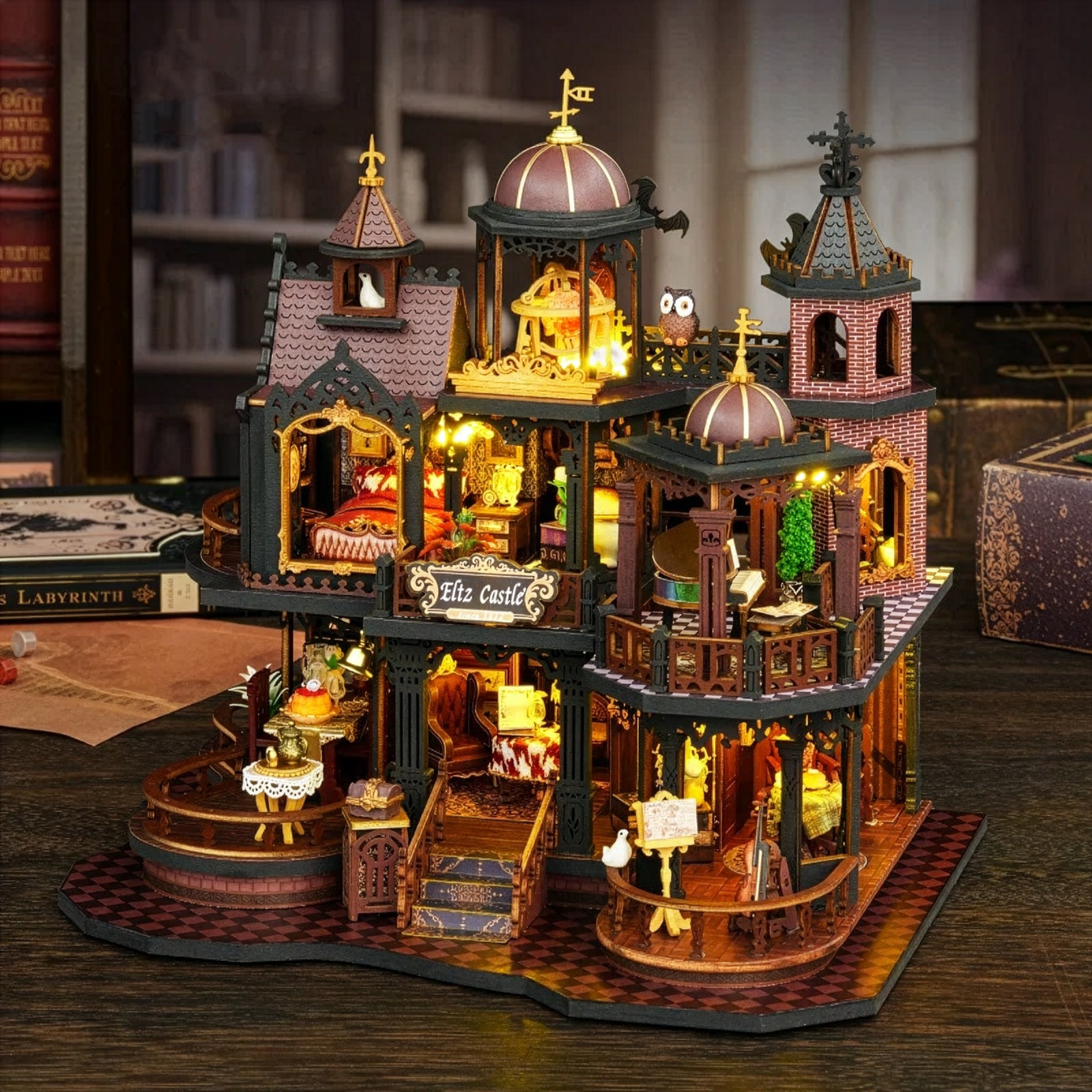 Castelo Medieval de Eltz | Casa Miniatura DIY