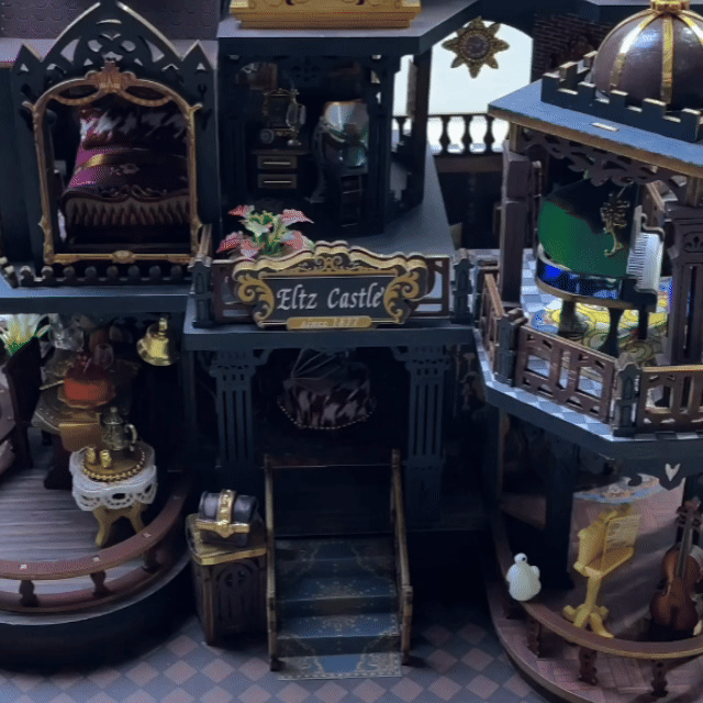 Castelo Medieval de Eltz | Casa Miniatura DIY