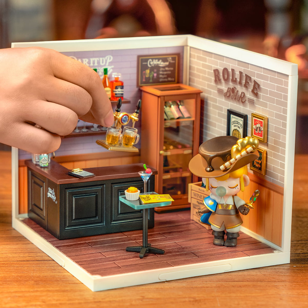 Cheers Bar & Pub Casa Miniatura DIY