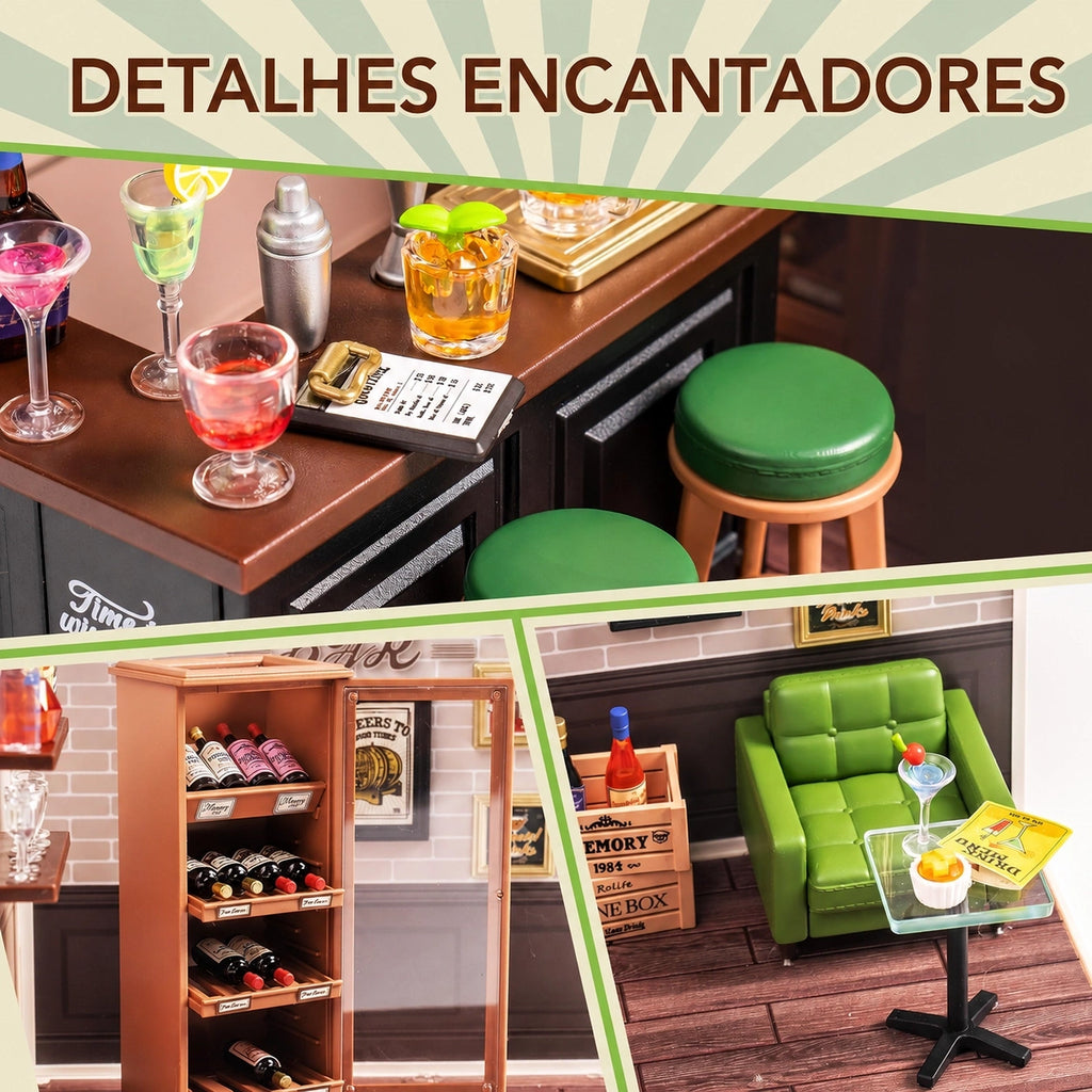 cheers bar e pub casa miniatura - imagem porta abrivel imagem