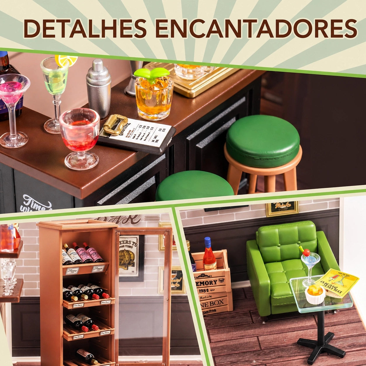 cheers bar e pub casa miniatura - imagem porta abrivel imagem
