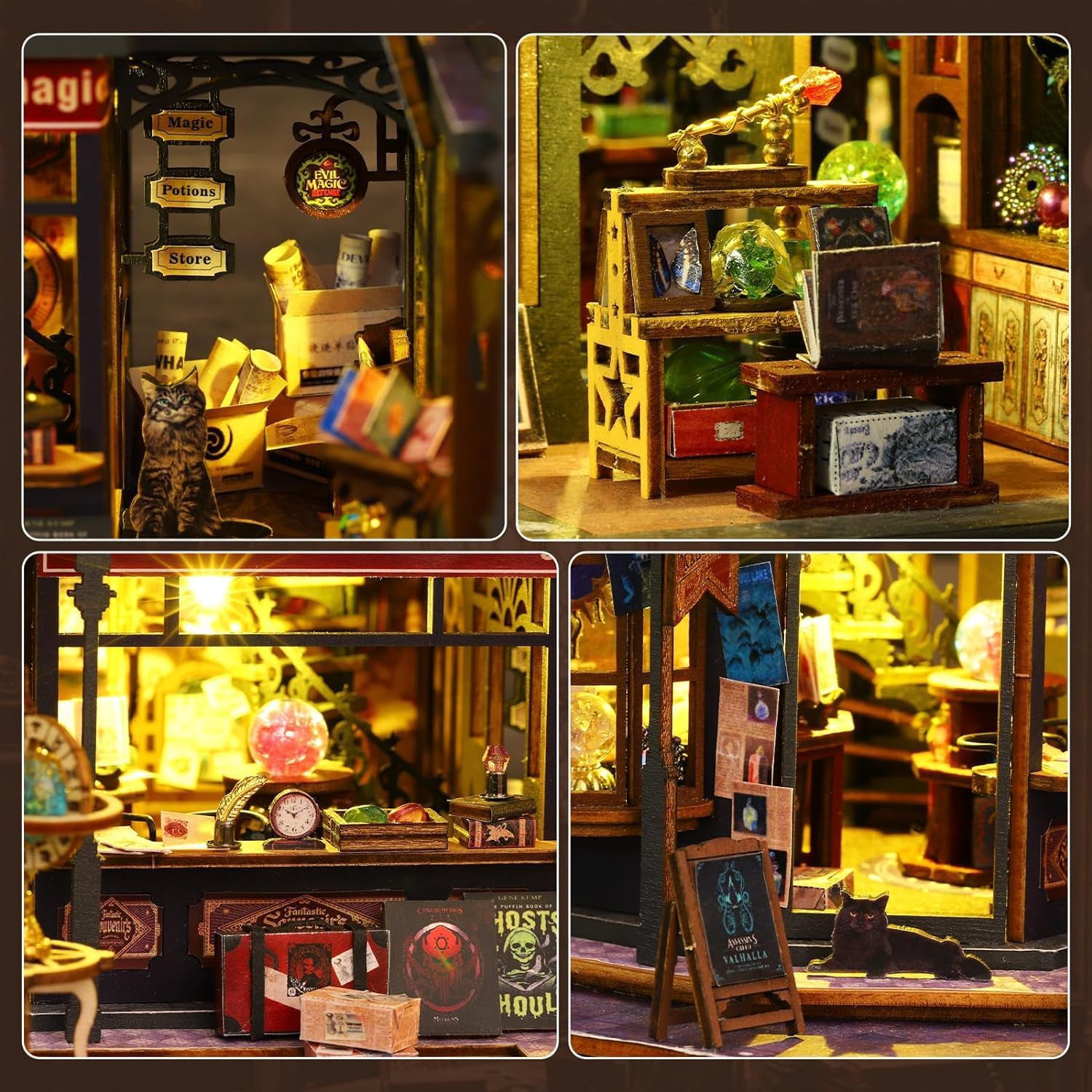 Cidade Mágica | Casa Miniatura DIY