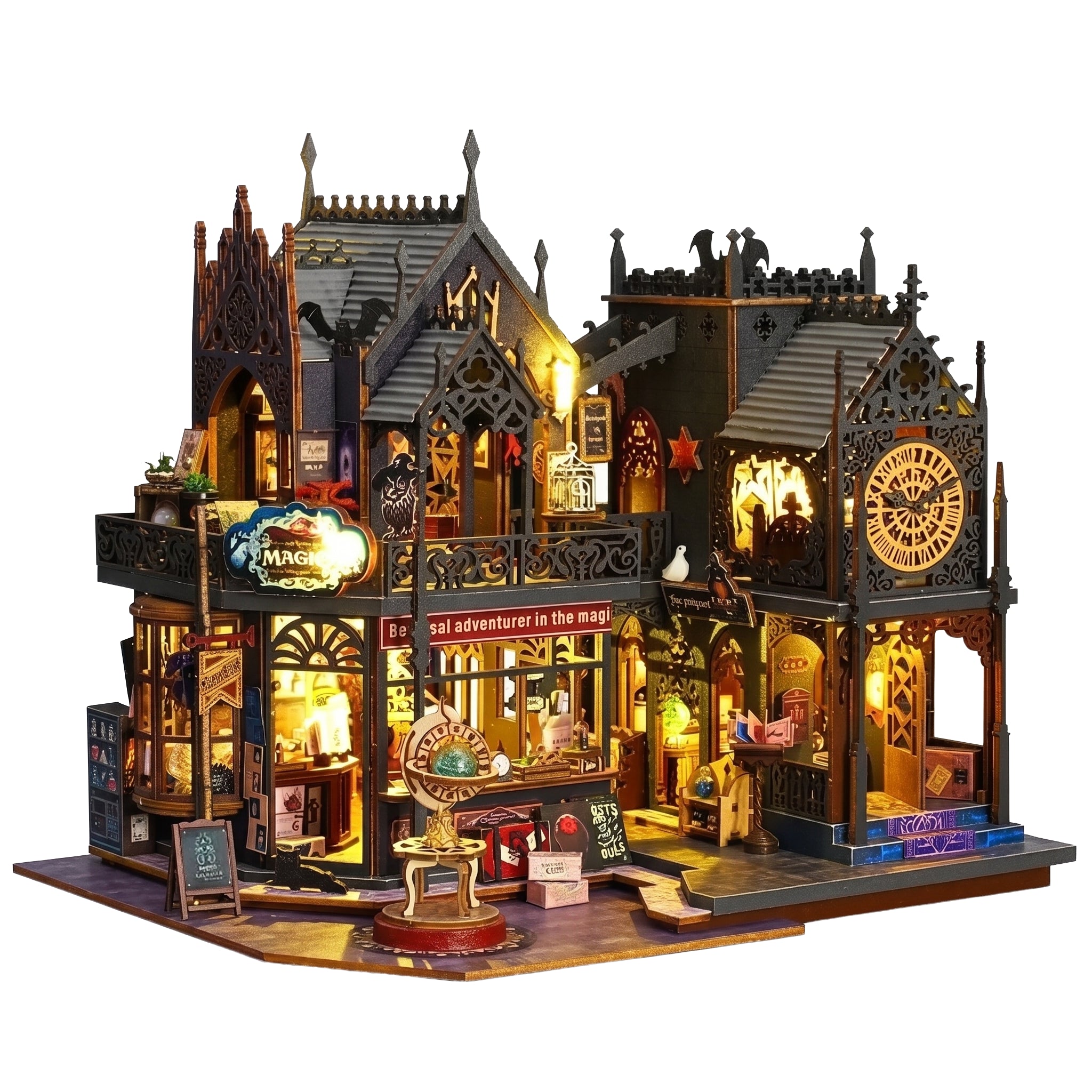 Cidade Mágica | Casa Miniatura DIY