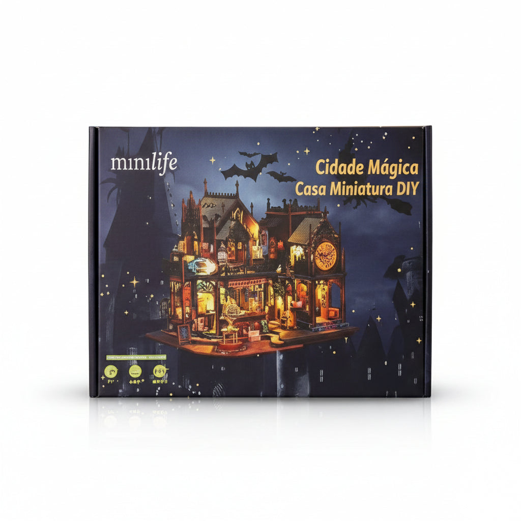 Cidade Mágica | Casa Miniatura DIY