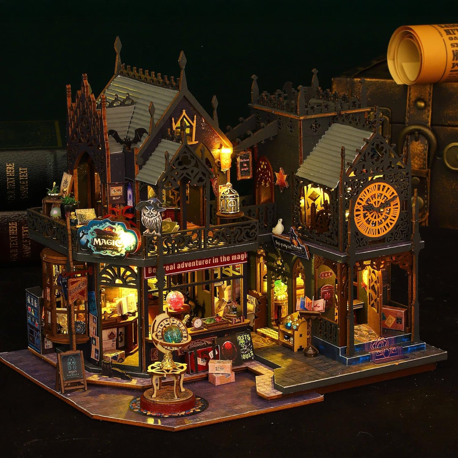 Cidade Mágica | Casa Miniatura DIY