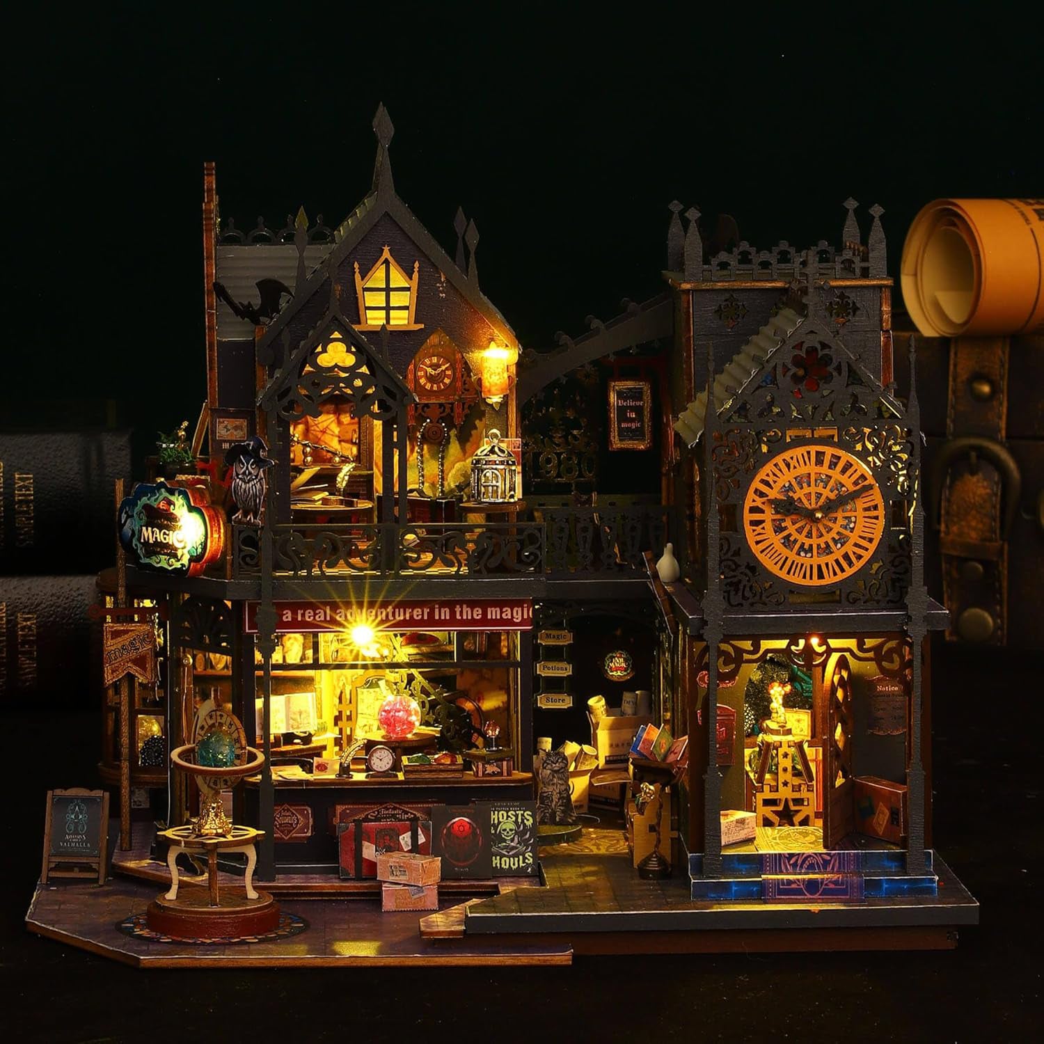 Cidade Mágica | Casa Miniatura DIY