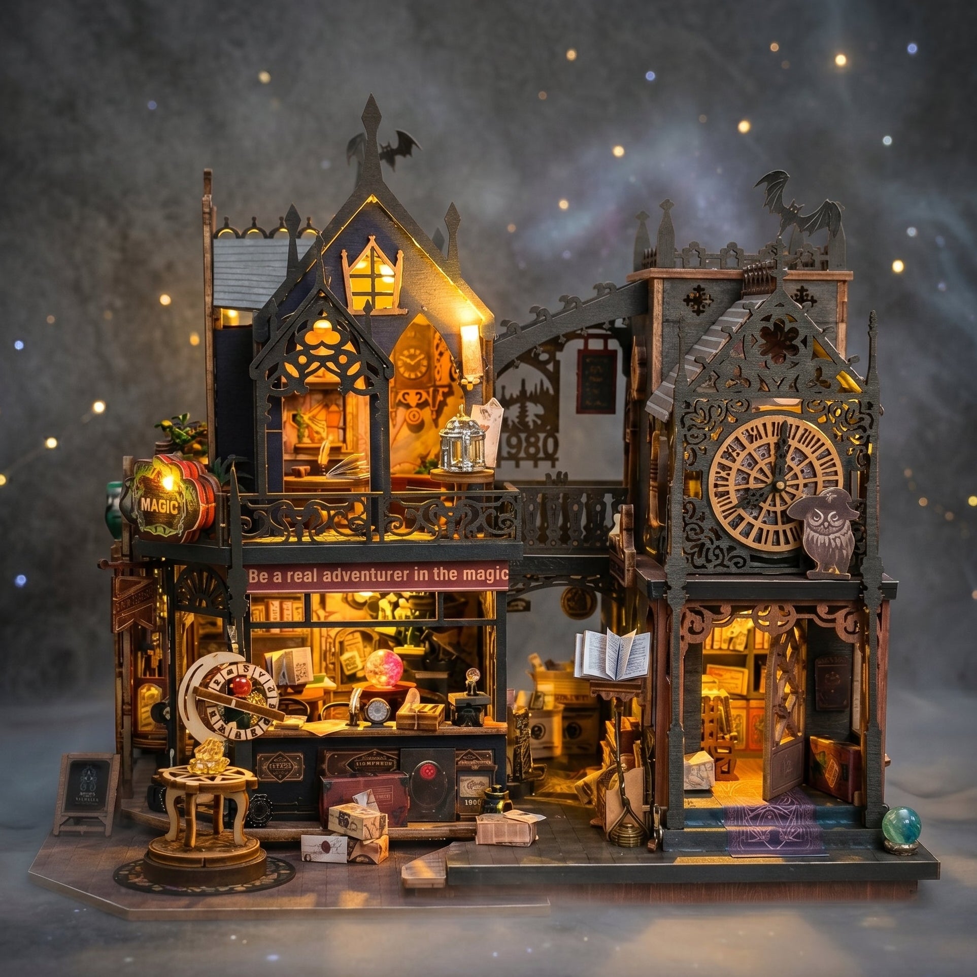 Cidade Mágica | Casa Miniatura DIY