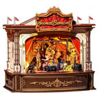 Circo Musical dos Animais Casa Miniatura DIY