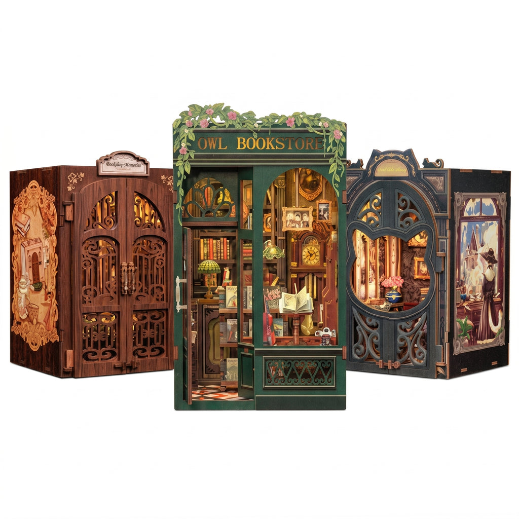 Coleção Livrarias Encantadas | Book Nook DIY