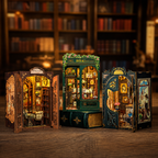 colecao livrarias encantadas book nook diy - imagem caixa do produto