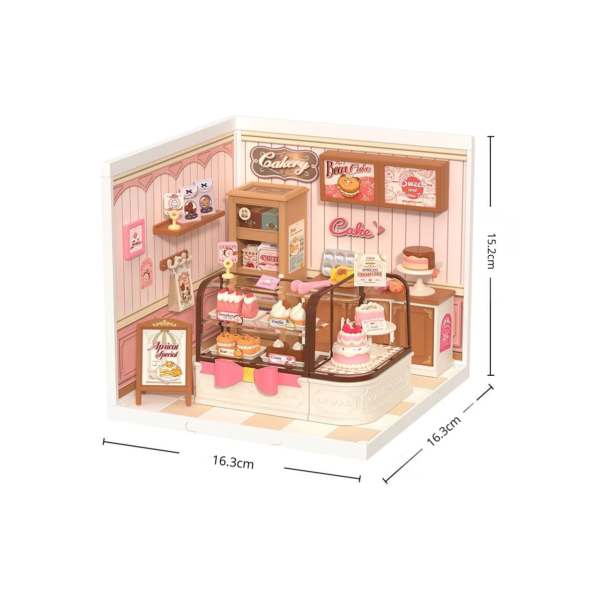 Confeitaria dos Sabores Casa Miniatura DIY