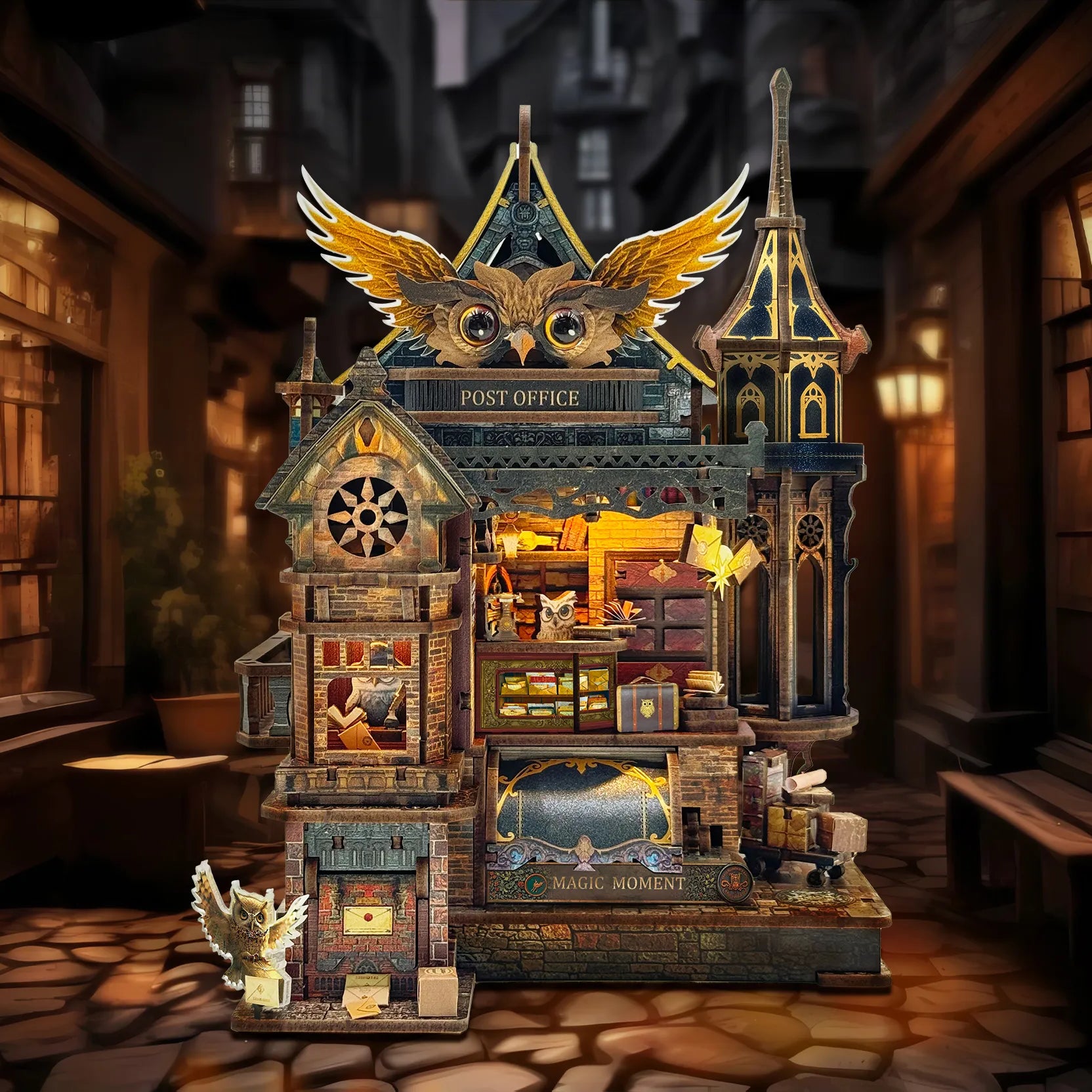 Correio Coruja | Quebra-Cabeça 3D