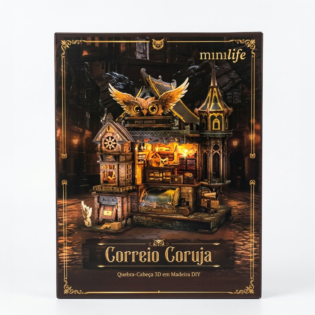 Correio Coruja | Quebra-cabeça 3D