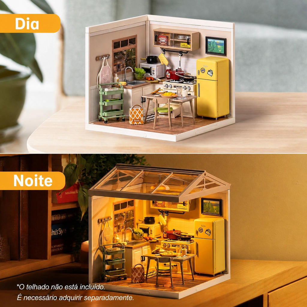 Cozinha dos Sabores | Casa Miniatura DIY