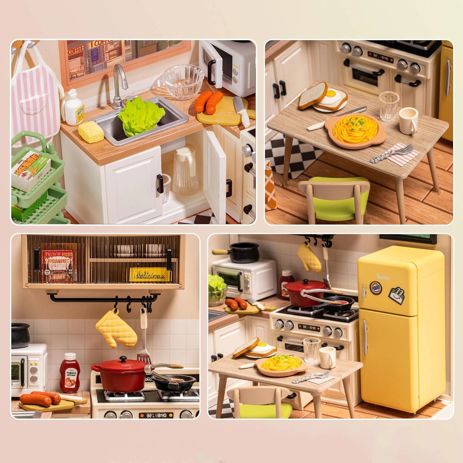 Cozinha dos Sabores | Casa Miniatura DIY