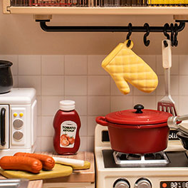 cozinha dos sabores felizes casa miniatura - carrossel 2 imagem 4