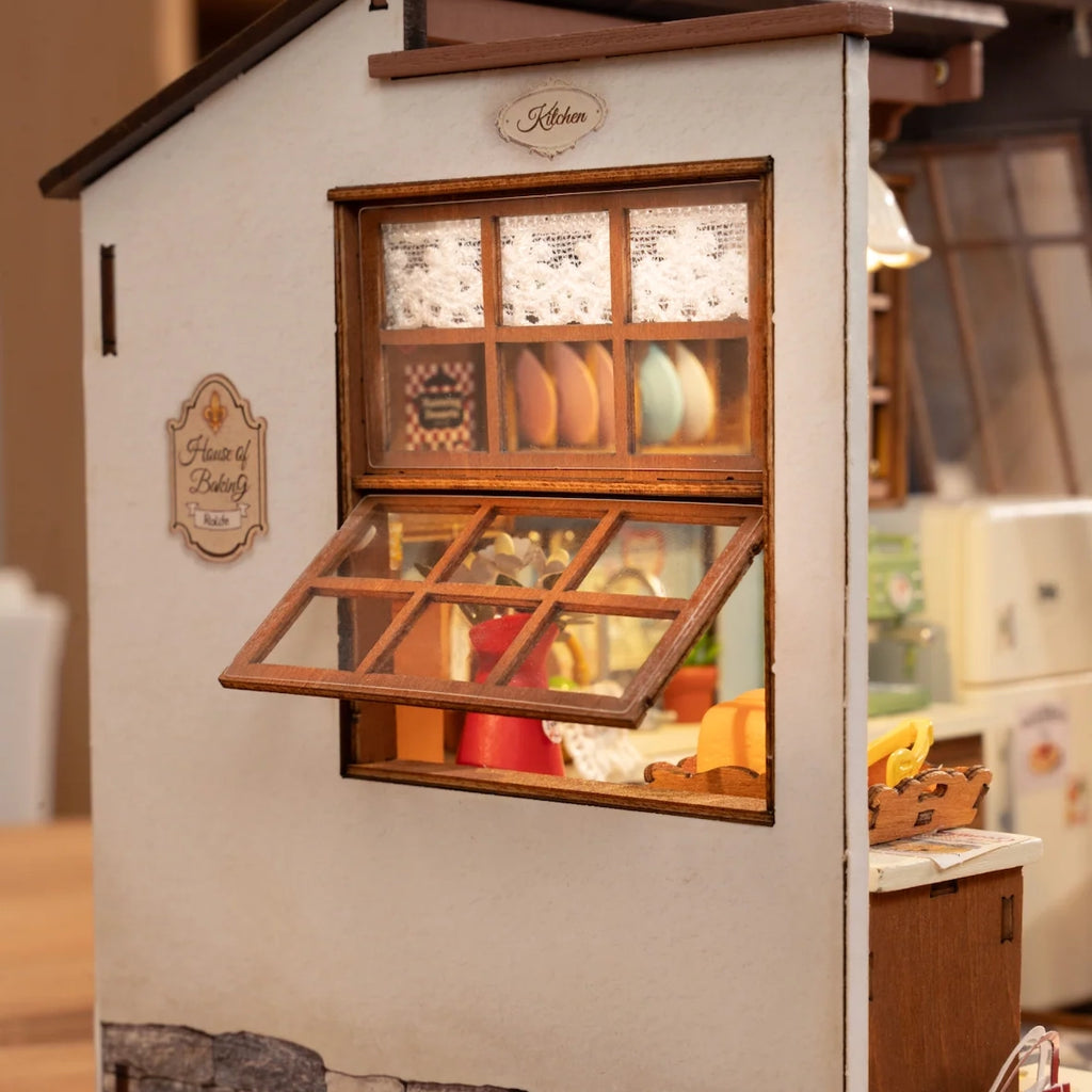 Cozinha Vintage Casa Miniatura DIY