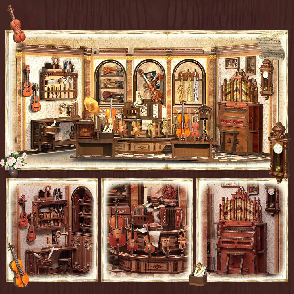 Estúdio Musical | Casa Miniatura DIY