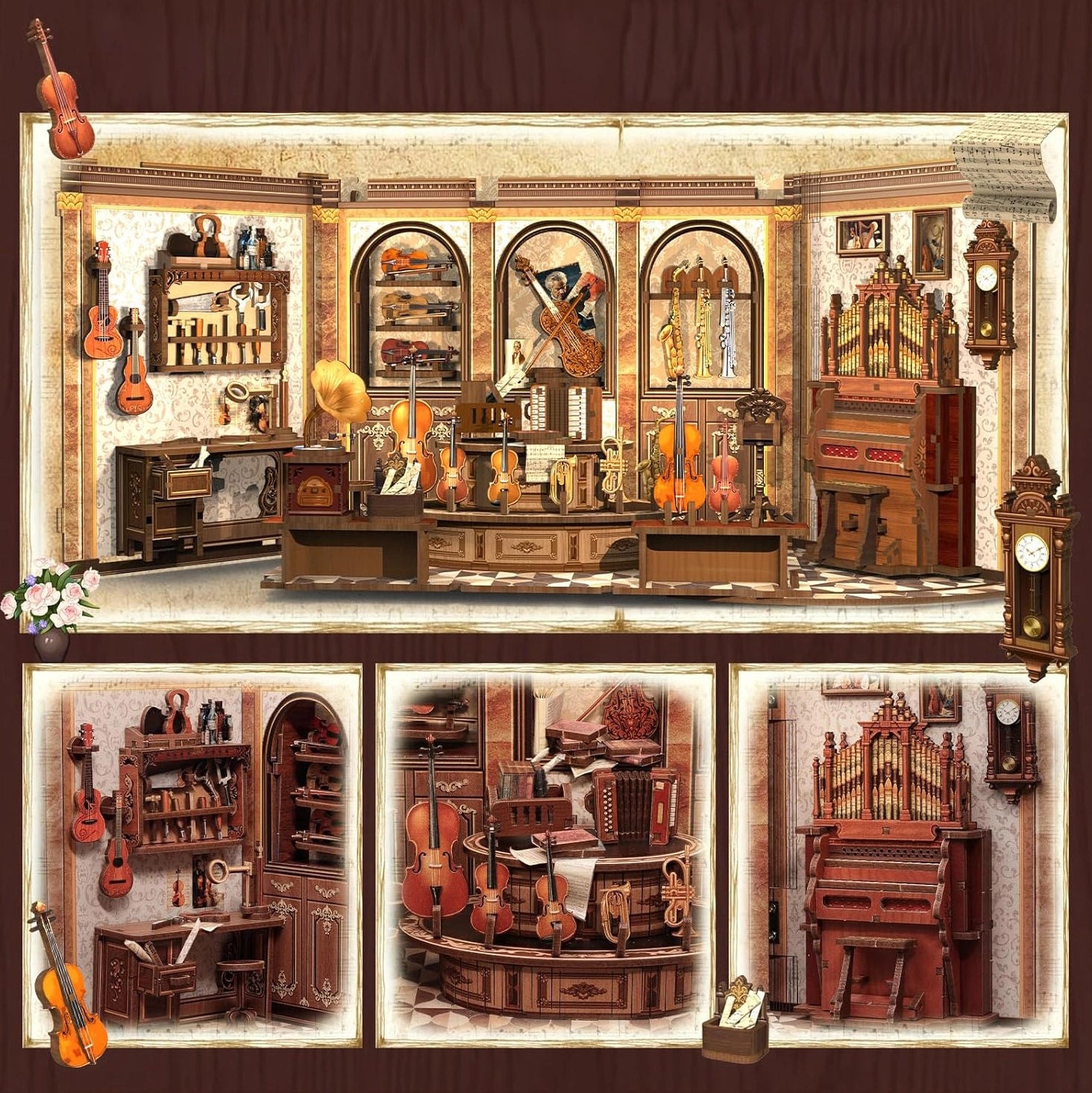 Estúdio Musical | Casa Miniatura DIY