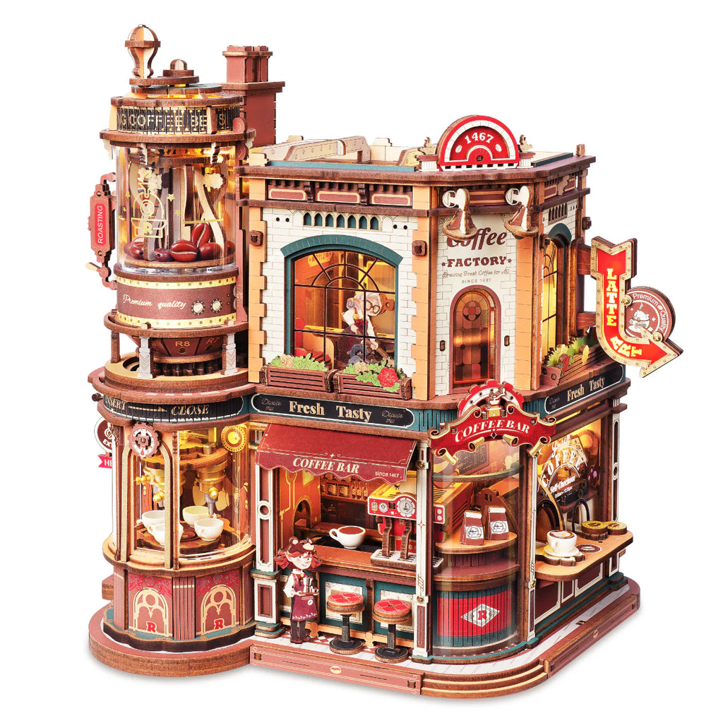Fábrica de Café Musical | Quebra-cabeça 3D