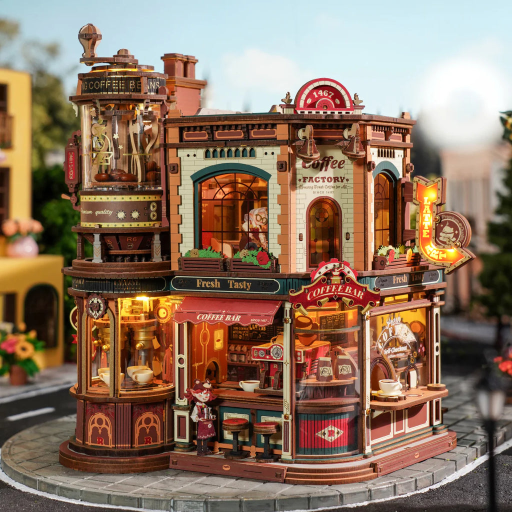 Fábrica de Café Musical | Quebra-cabeça 3D
