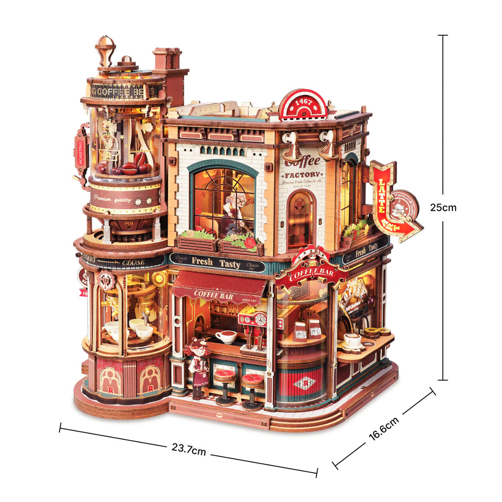 Fábrica de Café Musical | Quebra-cabeça 3D
