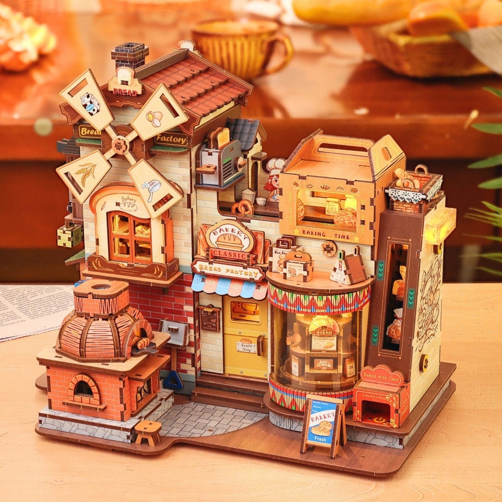 Fábrica de Pães | Quebra-Cabeça 3D - galeria 1