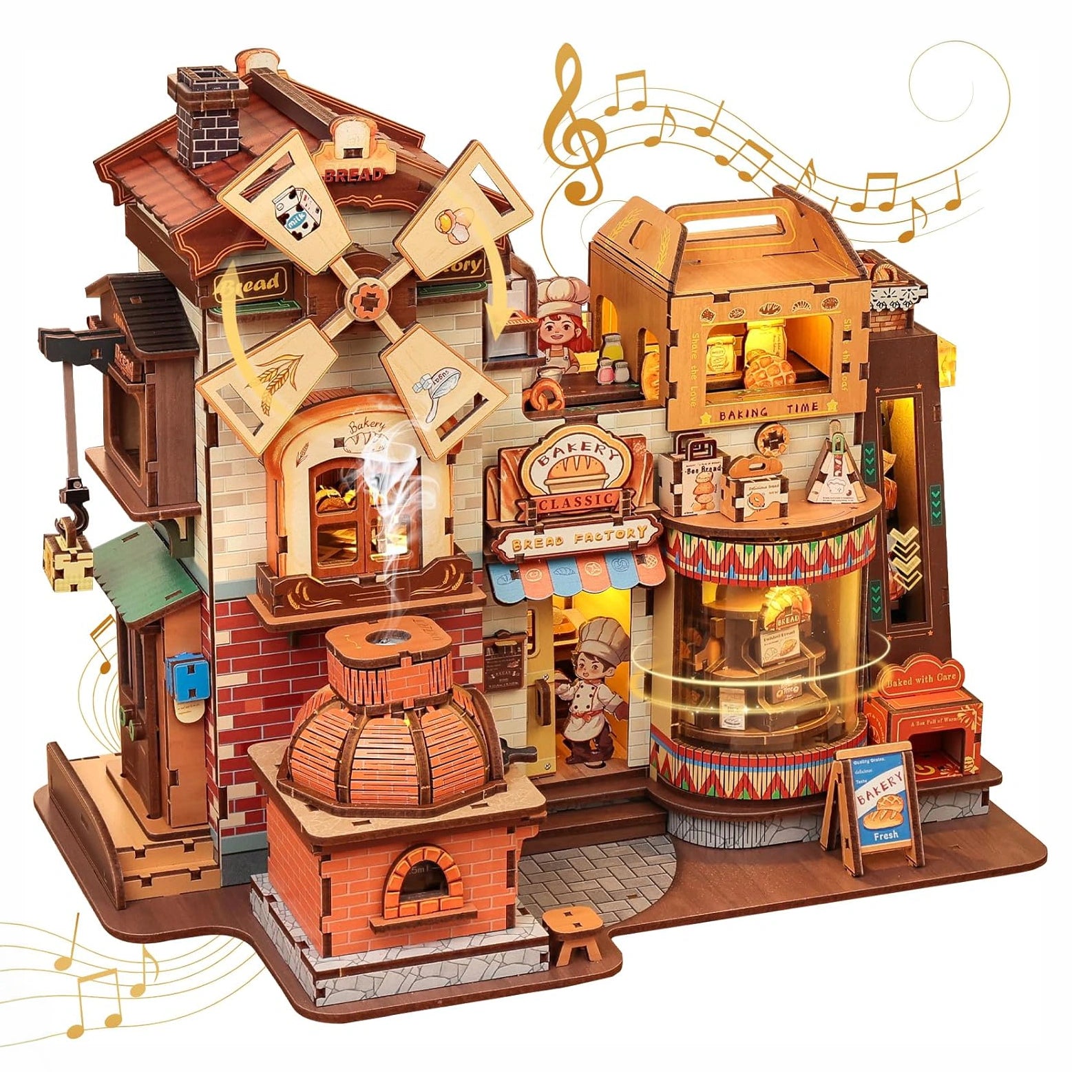 Fábrica de Pães | Quebra-Cabeça 3D - galeria 2