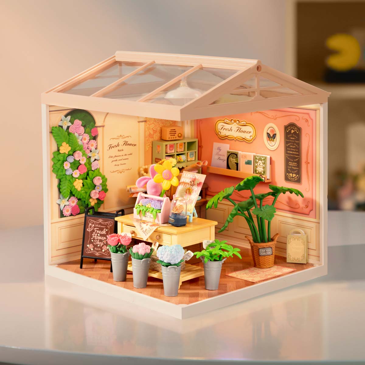 Floricultura Boutique de Flores Casa Miniatura DIY