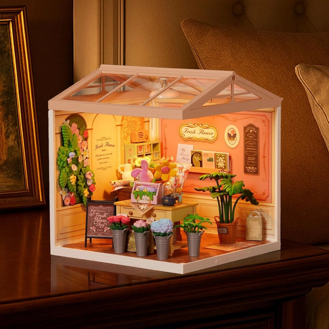 Floricultura Boutique de Flores | Casa Miniatura DIY