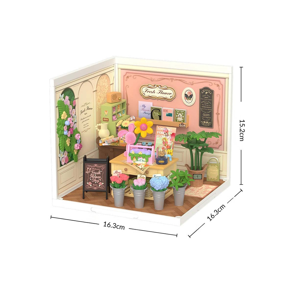 Floricultura Boutique de Flores Casa Miniatura DIY