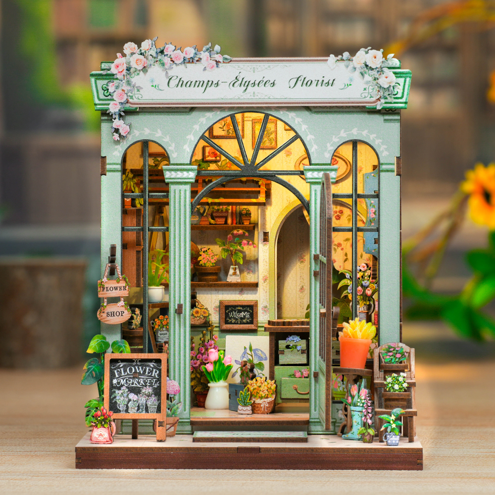 Floricultura Champs-Élysées | Casa Miniatura DIY