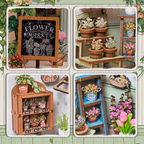 Floricultura Champs-Élysées | Casa Miniatura DIY