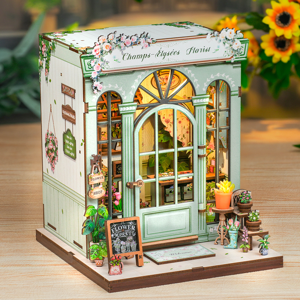 Floricultura Champs-Élysées | Casa Miniatura DIY
