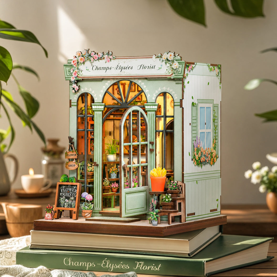 Floricultura Champs-Élysées | Casa Miniatura DIY