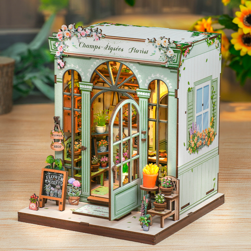 Floricultura Champs-Élysées | Casa Miniatura DIY