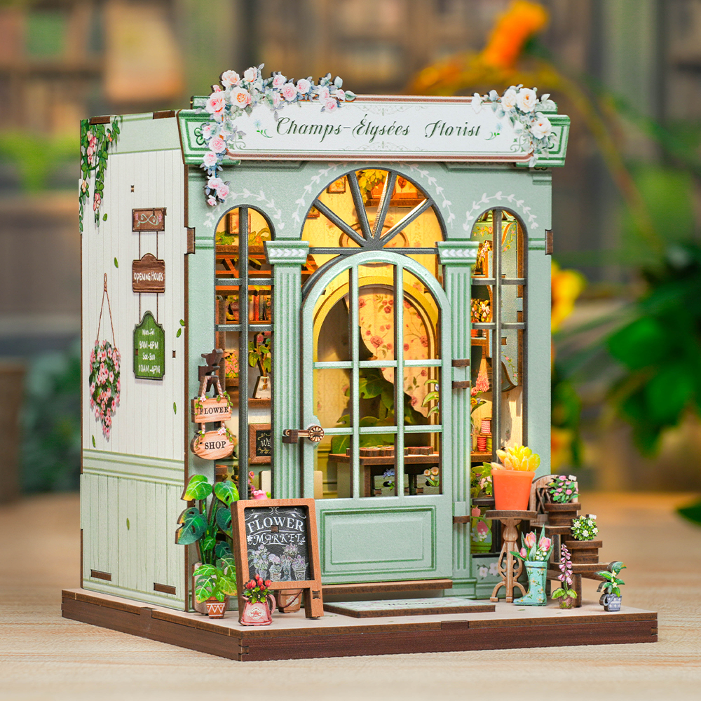 Floricultura Champs-Élysées | Casa Miniatura DIY