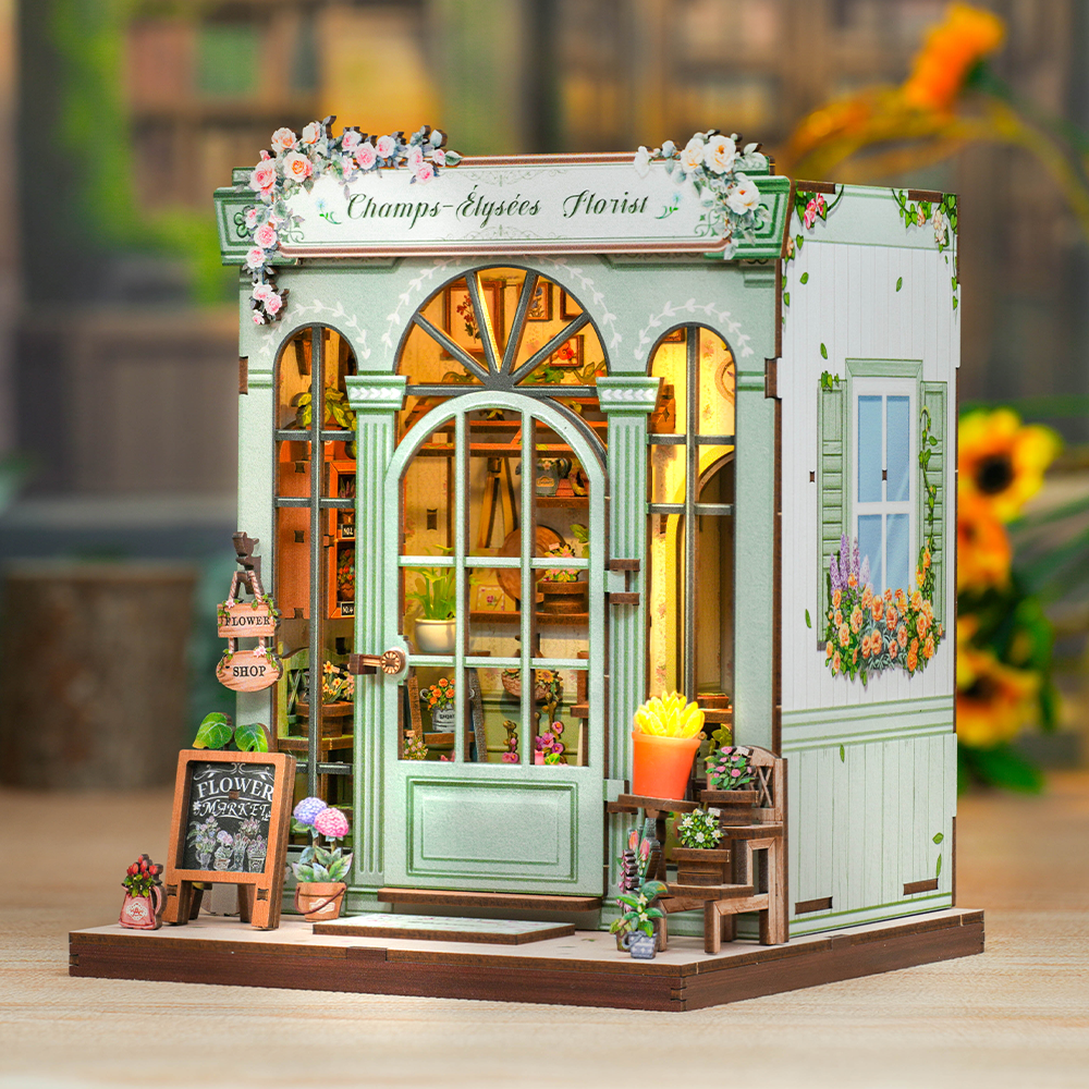 Floricultura Champs-Élysées | Casa Miniatura DIY