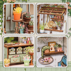 Floricultura Champs-Élysées | Casa Miniatura DIY