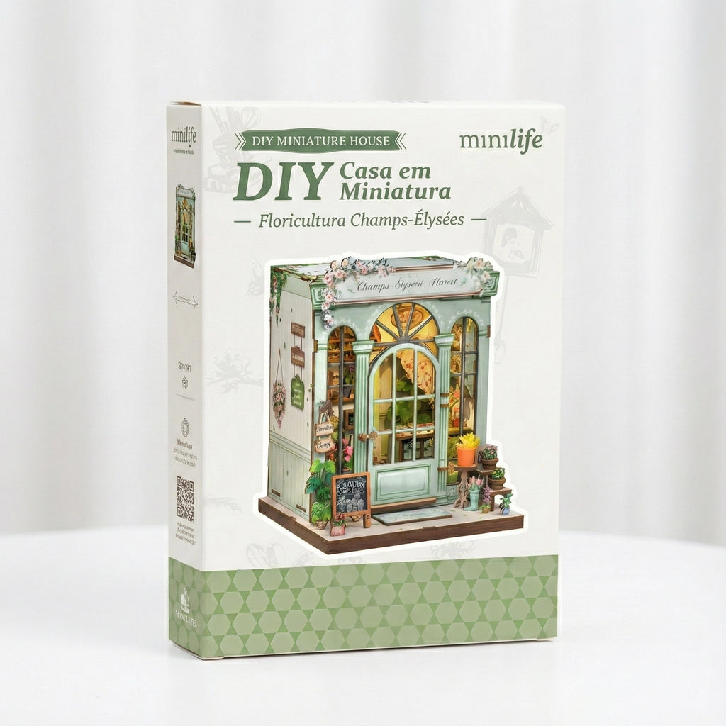 Floricultura Champs-Élysées | Casa Miniatura DIY
