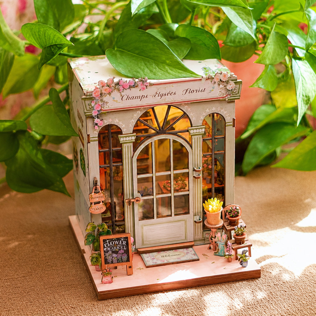 floricultura champs elysees casa miniatura diy - image with text 1 imagem